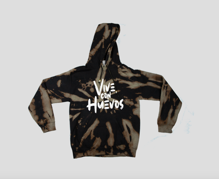 Bleach Tie-Dye Hoodie